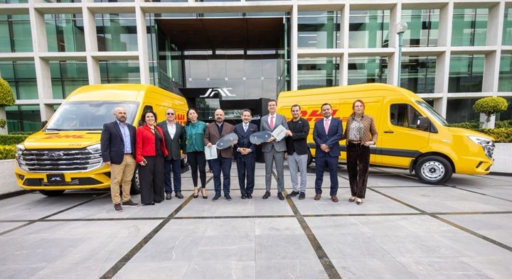 A Significant Milestone in the Collaboration between JAC Motors and DHL Mexico